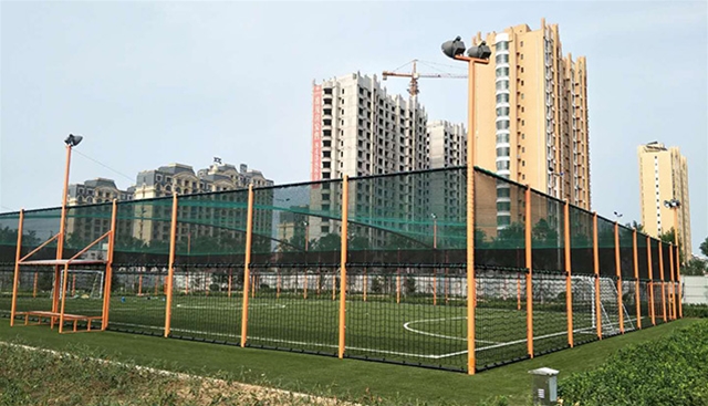 鋼鏈網(wǎng)足球場(chǎng)